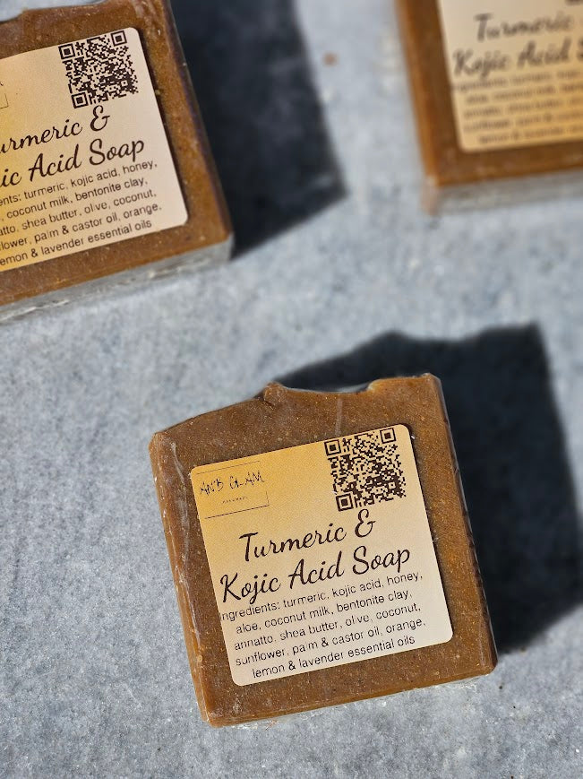 Turmeric and Kojic Acid Soap
